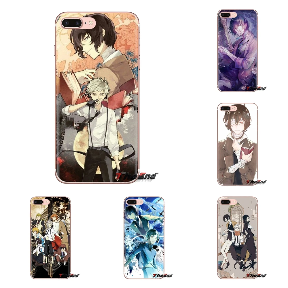 For HTC One U11 U12 X9 M7 M8 A9 M9 M10 E9 Plus Desire 630 530 626 628 816 820 830 Phone Housing Japanese Anime Bungou Stray Dogs |