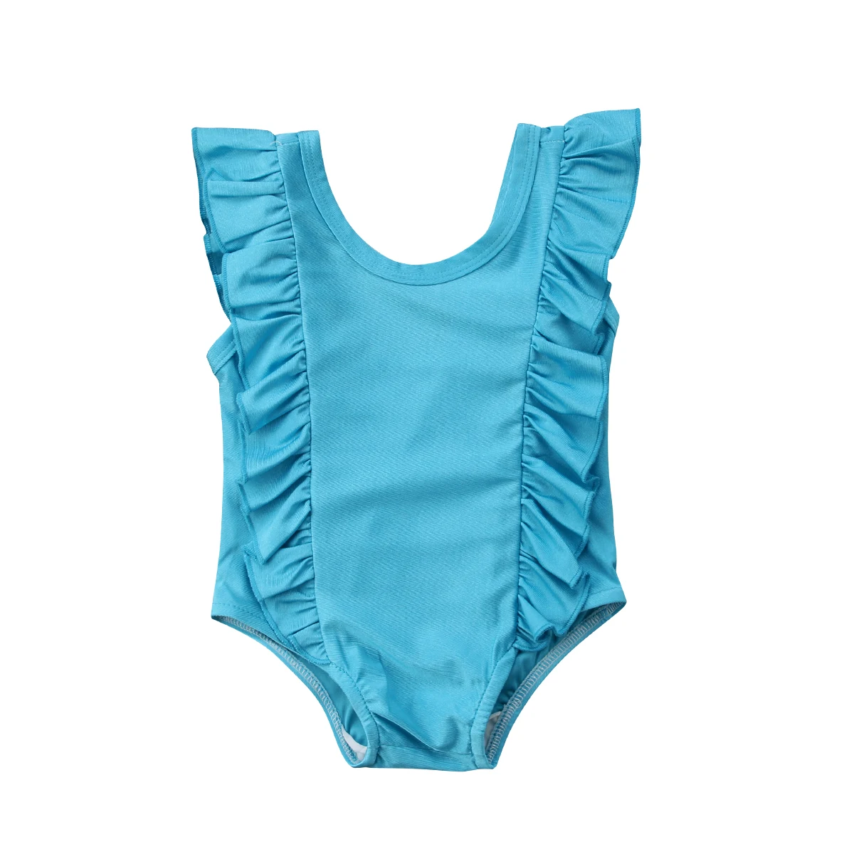 Buy Girl Swimming Costume Ruffle Kids Bikini Beach Swimwear Summer Kids