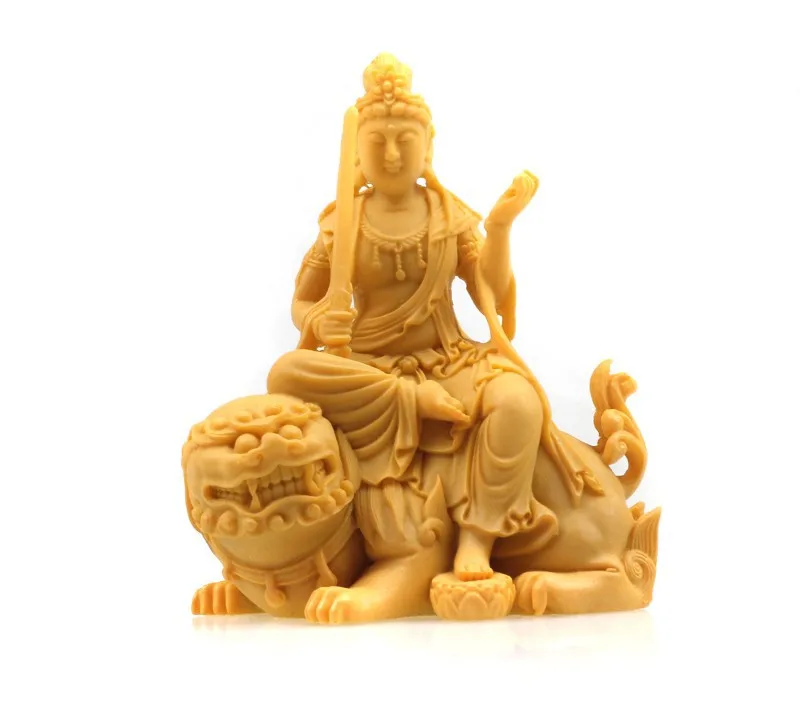 Bodhisattva Manjusri, Manjushri, статуи из смолы, небольшие украшения, статуэтка Будды, чтобы отстранить от нечисти, счастливчик, мир