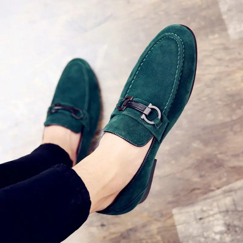 De Luxe Daim Bateau Slip Chaussures Cuir Pour hui Casual Mocassins Chaussure En Automne Hommes Hei Sur mlv 43 Homme 37 Top Marque Y4qXX5