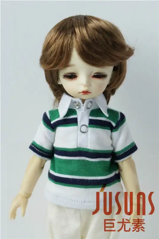 JD075 1/6 BJD парики 6-7inchYOSD с плавным вырезом куклы парики BB кукольный парик игрушка кукольный парик аксессуары