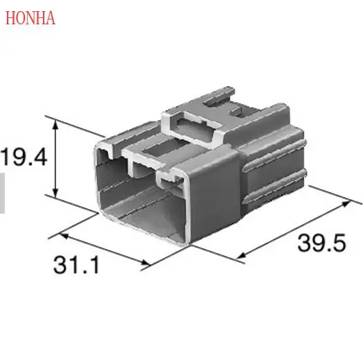 Оптический Кливер SUMITOMO автомобильной 9 штырь проводки разъем 6249-1229