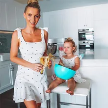 Family Look Women Matching Mother And Daughter Clothes Sleeveless Dress For Mommy And Me Kids Girls Mom Daughter Dresse C0398 Family Look Women Matching Mother And Daughter Clothes Sleeveless Dress For Mommy And Me Kids Girls Mom Daughter Dresse C0398