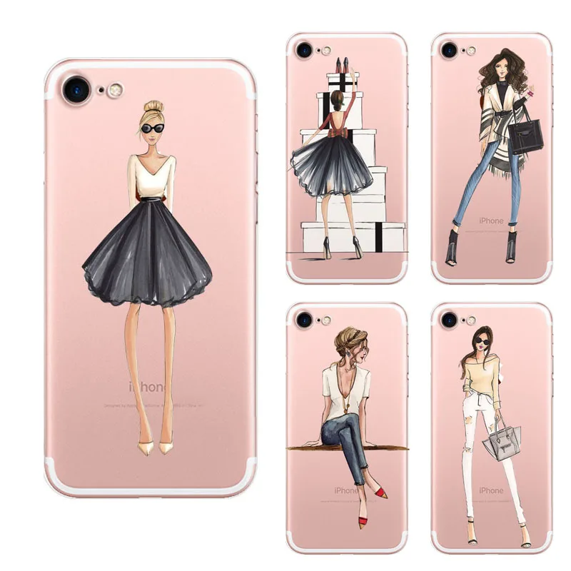 Flipper Doe herleven slang Back Cover For Iphone 6s Case Fashion Girl Clothes Simple Shining Style  Phone Case For Iphone 6 Conque Free Shipping|case for iphone|phone casesfor  iphone - AliExpress