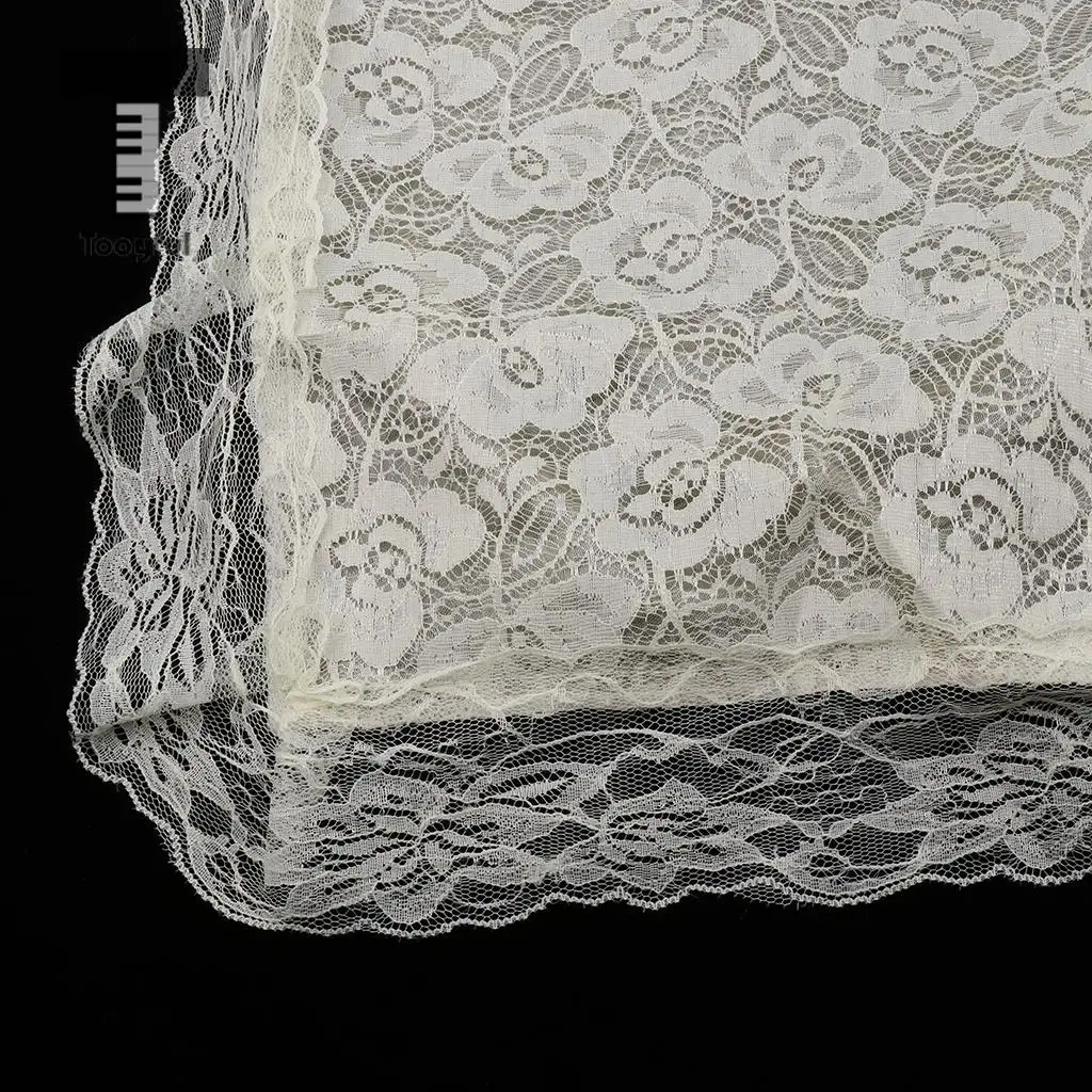 Tooyful Piano Half-Cover Lace Dust Cover Piano Dust Cover Piano Cloth for Upright Piano Parts Accessories