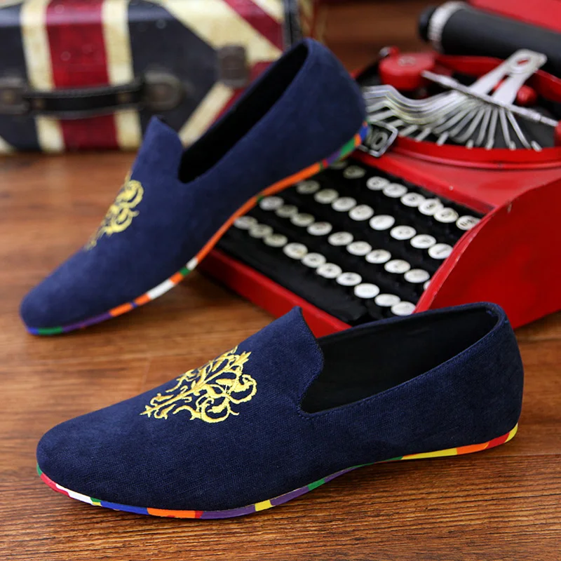 Волк, который Лидер продаж Для мужчин Туфли без каблуков замшевые лоферы; Мужская обувь в китайском стиле Сверхлегкий Повседневное обувь дышащая кроссовки buty meskie X-118