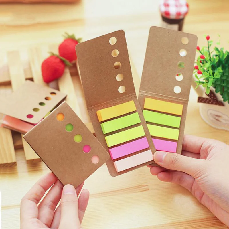 

2018 On Sale Office Writing Candy Color Post It Bookmark Memo Marker Point Flags Sticky Notes label Decoration