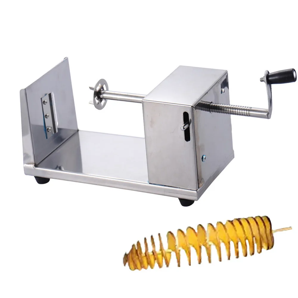 1pcs potato cutter machine spiral cutting machine chips machine Kitchen Accessories Cooking Tools Chopper Potato Chip