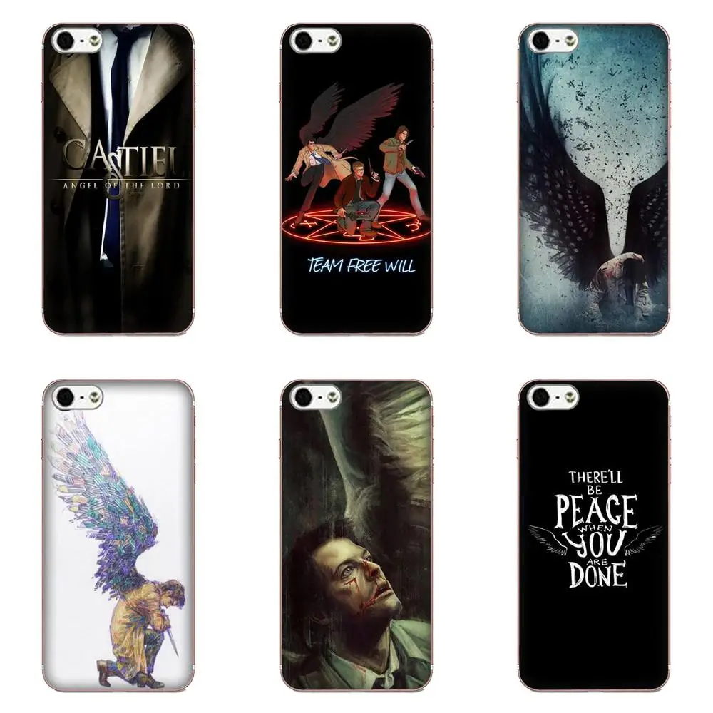 

Castiel Cas Supernatural For Huawei Honor Mate Nova 2 6A 7A 7C 8C 8S 10 10i Y5 Y9 Lite P Smart GR5 2019 TPU Case Protective