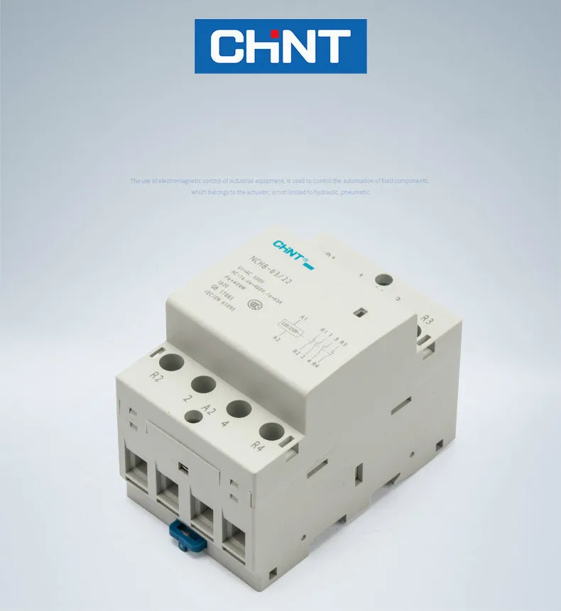 Чинт бытовой связи контактор NCH8-63/22 220 В Тип направляющей два нормально открыть два часто закрыть 4 P 63A