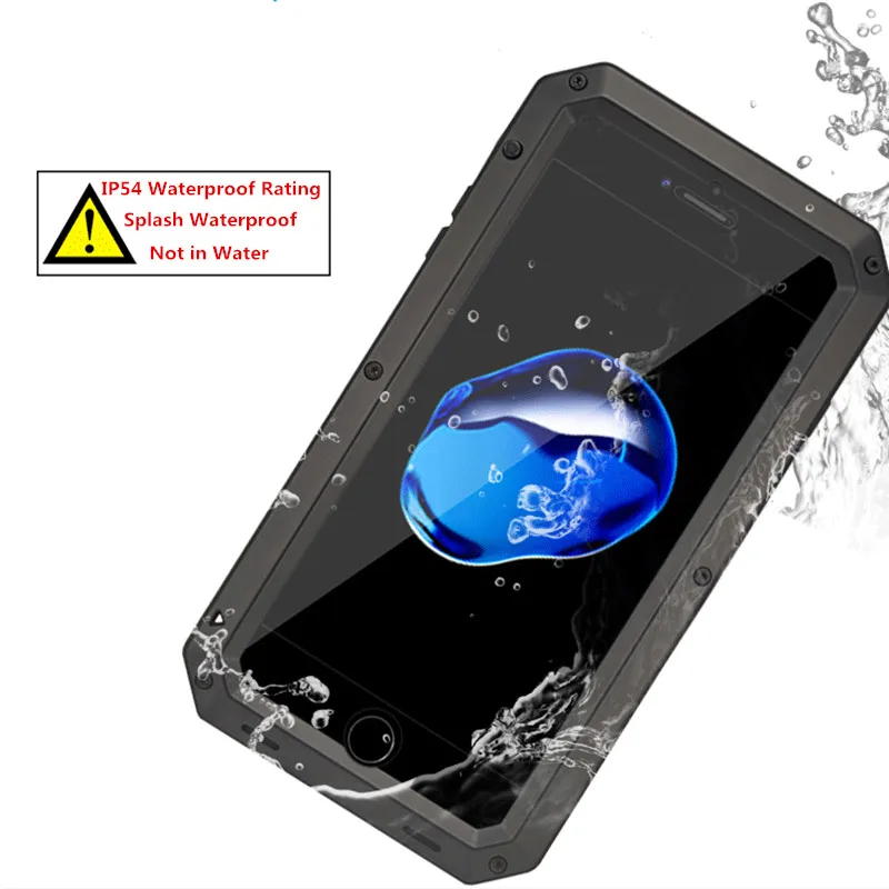Чехол для IPhone 7 iPhone 6 6S PLUS 5 8 ударопрочный из углеродного волокна алюминиевый