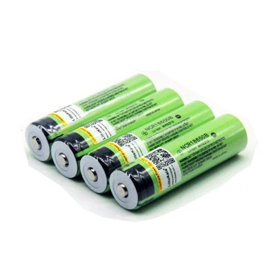 Умное устройство для зарядки никель-металлогидридных аккумуляторов от компании Liitokala: 18650 литиевая батарея 3400 мА/ч, большая емкость 3,7 V NCR18650B сильный светильник вспышки светильник перезаряжаемые наконечник батарея - Цвет: 4PCS