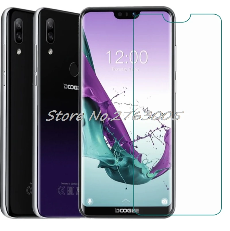 

Smartphone 9H Tempered Glass for Doogee N10 5.84" GLASS Protective Film Screen Protector cover Mobile phone