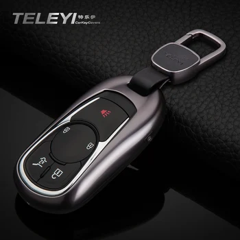 古典的な革車のキーfobケースカバーホルダーshel bucklelマツダ3 2020 2019 accesorios alexa 3 CX4 CX5 CX8 19アップ3ボタン