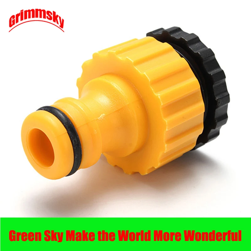 

2pcs/lot garden irrigation female thread 1/2 "3/4" tap faucet water pipe connector