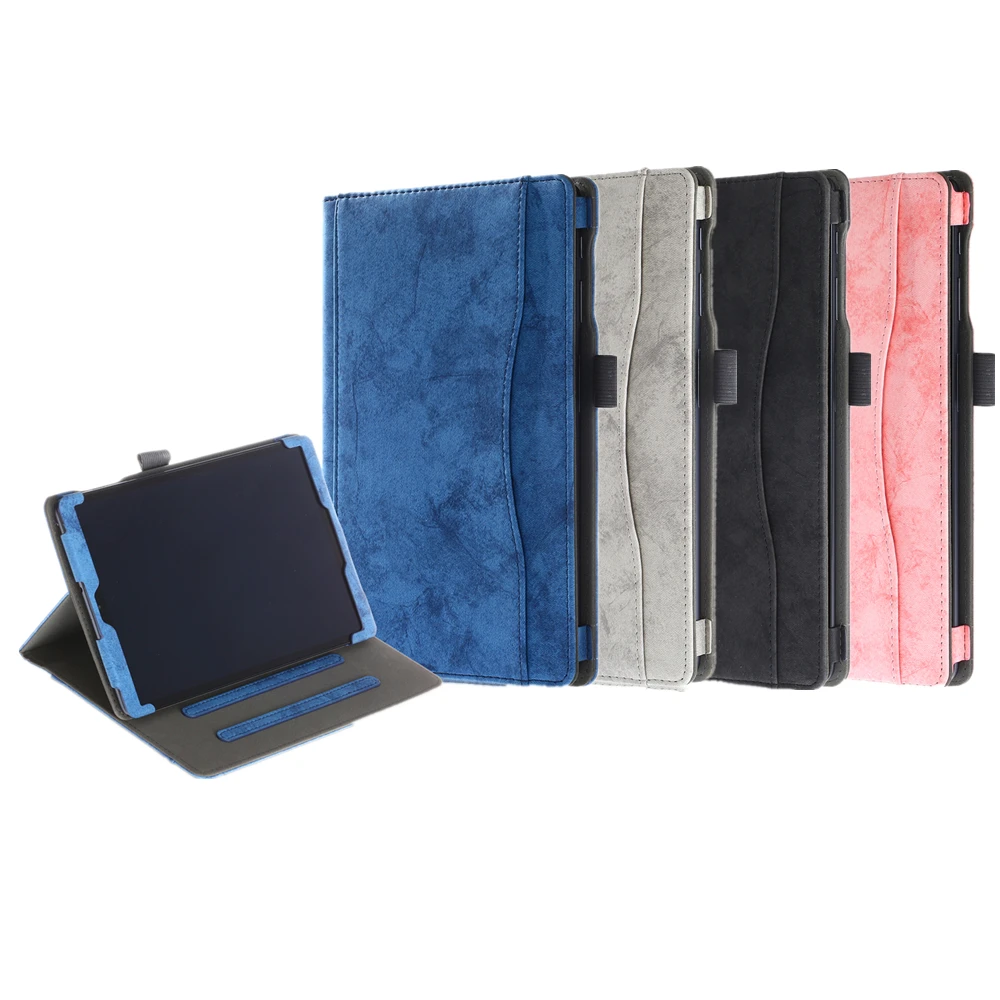 

For Samsung Galaxy Tab A 10.1'' 2019 SM-T510/T515 Tablet Case Leather Tablet Protector With Pen Holder For Galaxy T510 T515 Case