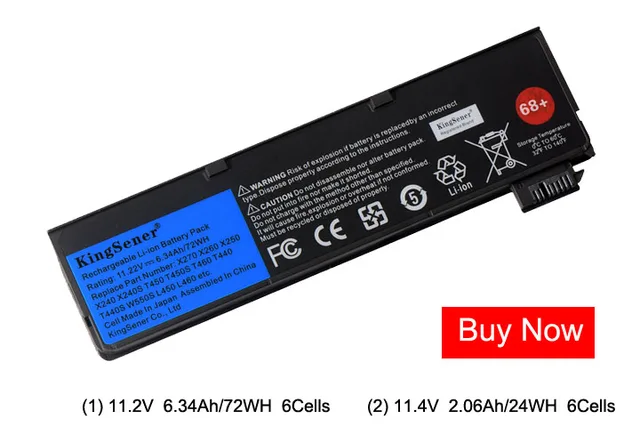Kingsener Internal Battery 45n1110 45n1111 45n1112 For