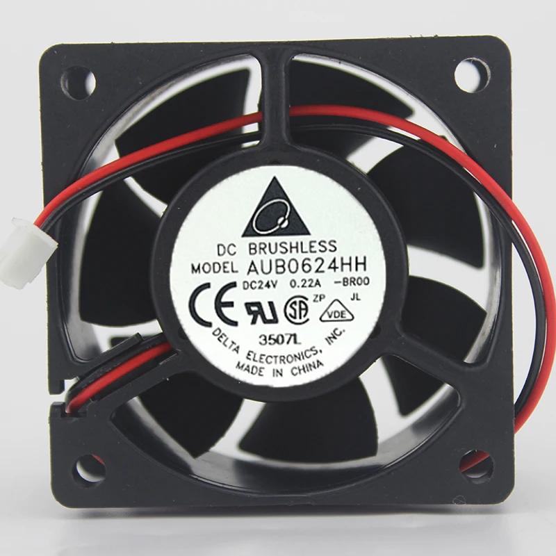 

Original AUB0624HH 6cm6025 24V 0.22A 3 lines large air volume cooling fan