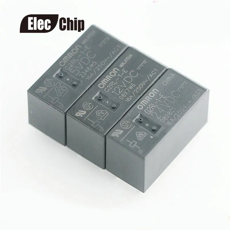 5 шт реле G2RL-1-E-5VDC G2RL-1-E-12VDC G2RL-1-E-24VDC 250 V 16A 8pin G2RL-1-E 5 V/12 V/24VDC
