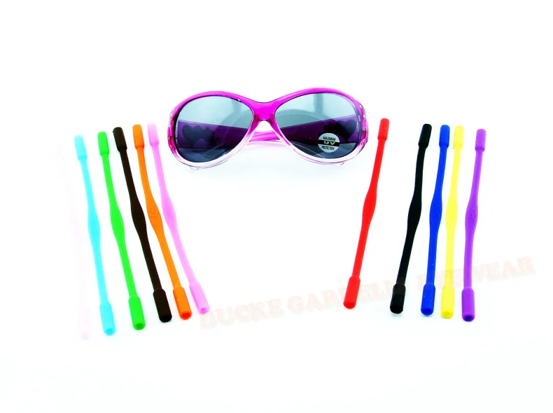 Высокие эластичные детские Нескользящие силиконовые солнцезащитные очки шнуры детей цепочка для очков шнура держатель ремень строка веревка