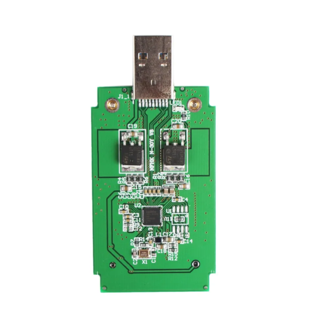 Новый корпус MSATA SSD на USB 3 0 для жесткого диска конвертер адаптер внешний