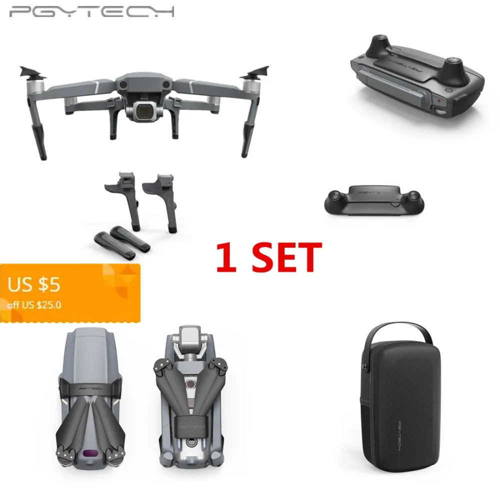 PGYTECH Mini Bag+Remote Control Rocker Protector+Blade Holder Fixer + Remote Control Rocker Protector for DJI MAVIC 2 PRO/2 ZOOM PGYTECH Mini Bag+Remote Control Rocker Protector+Blade Holder Fixer + Remote Control Rocker Protector for DJI MAVIC 2 PRO/2 ZOOM