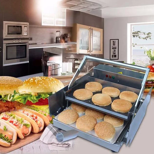 freeshipping 800w power electric Commercial Hamburger Maker Commercial