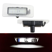 Nenhum Erro car styling 18SMD Led License Plate Luz Lâmpada de Cauda 2x para Hyundai Avante Elantra Kia Cerato forte Substituição