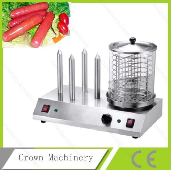 

Commercial Electric Steaming Hot Dog Sausage Steamer Warmer Machine