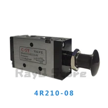 4R210-08 ручной пневматический клапан ручной возврат пневматический контроль значение