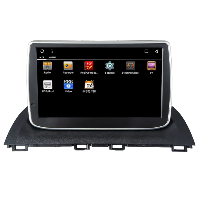 Perfect Ectwodvd 9inch Octa Core Android 8.1 Car DVD Player GPS Navigation Multimedia For Mazda 3 Axela 2014 2015 2016 2