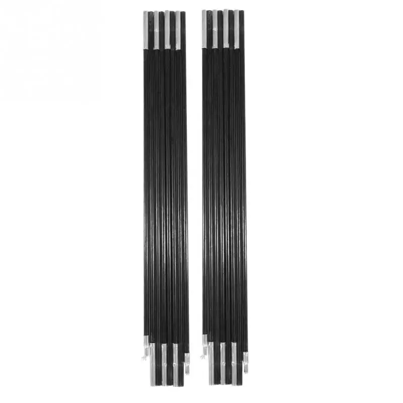 

2Pcs/Set Tent Rod 4.48/4M Fiberglass Camping Tent Pole 8/7mm Spare Replacemet Tent Supporting Rods Awning Frames Accessories