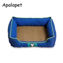 Waterproof Pet Bed Blue Green Sweety Dog House Moistureproof Keep Clean Pets Bed Home Dog House For Dog Cats