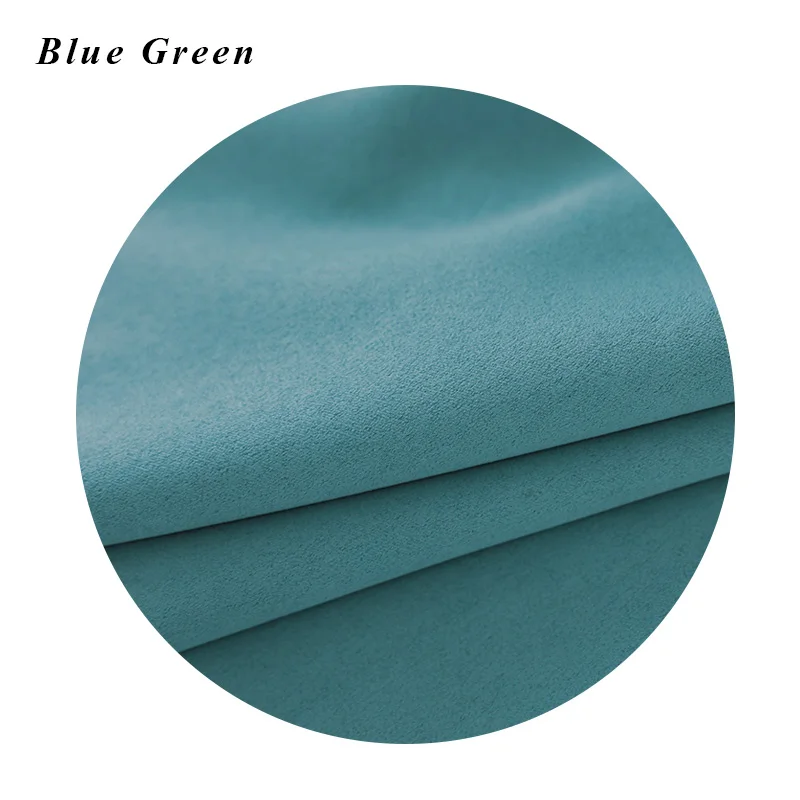 Innermor плотные затемненные шторы для гостиной с высоким затенением, плотные занавески s для спальни, современные занавески для кухни на заказ - Цвет: Blue Green