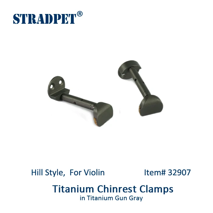 STRADPET титановые зажимы для Chinrest винты из титанового ружья серого цвета в стиле