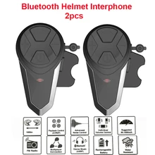 1000 м BT-S3 шлем гарнитура мотоциклетные Bluetooth Handsfree interphone FM радио Водонепроницаемый BT домофон 5 языков руководство