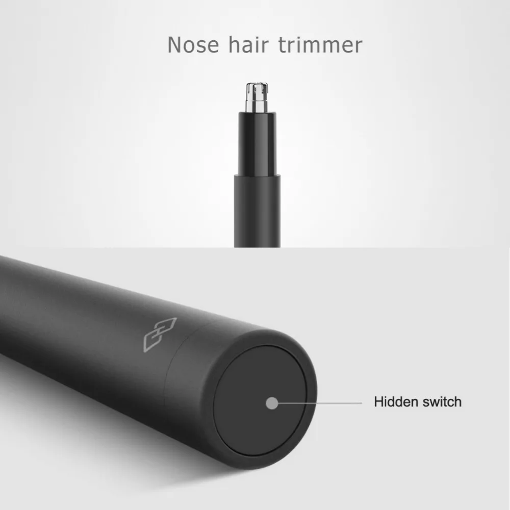 Xiaomi Мини триммер для волос в носу Mijia HN1 портативная машинка для стрижки волос в носу для ушей Бритва для мужчин водонепроницаемый Безопасный инструмент для очистки дома и путешествий