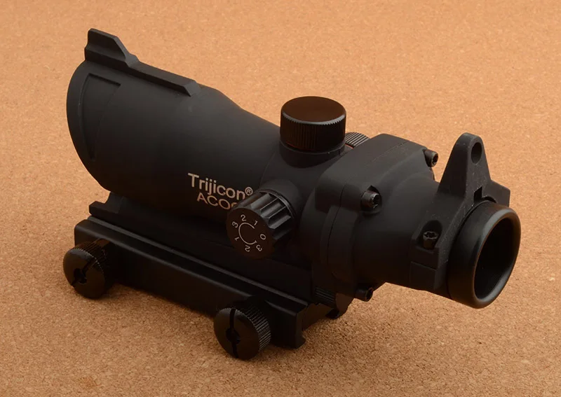 

Tactical trijicon acog style 1x32 Red Dot sight scope hunting shooting R3263