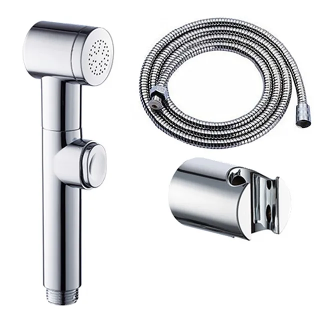 Buy Free shipping chrome finish ABS Toilet Bidets