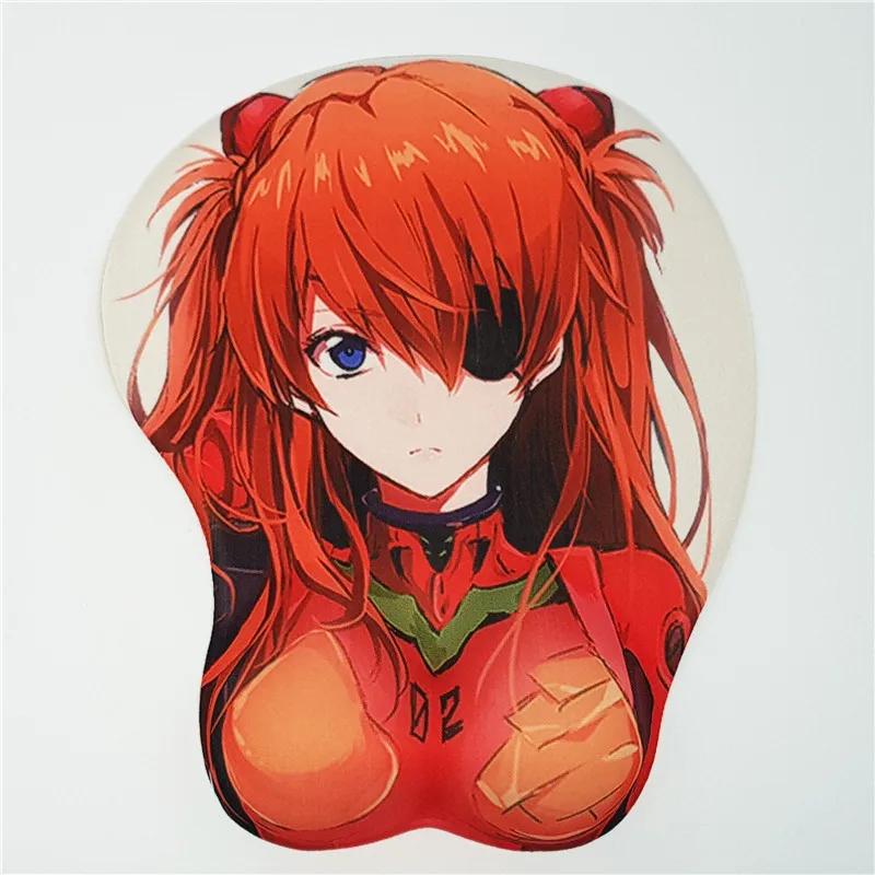 Neon Genesis Evangelion Asuka 3D Breast Mouse Pad Neon Genesis Evangelion Asuka 3D Breast Mouse Pad