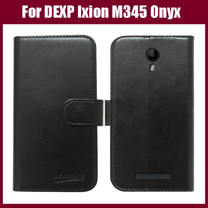 Лидер продаж! Чехол DEXP Ixion M345 Onyx Новое поступление защитный кожаный флип-чехол