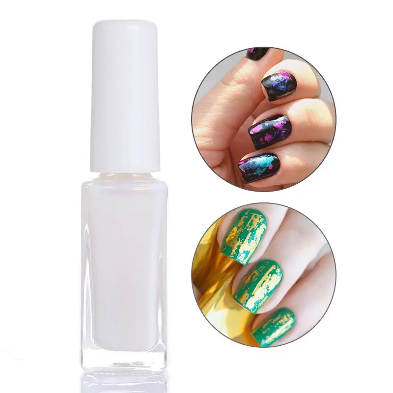 

1 Bottle 10ml Clear Nail Foil Glue Adhesive Star Glue For Nail Foils Transfer Paper Manicure Nail Art Tools