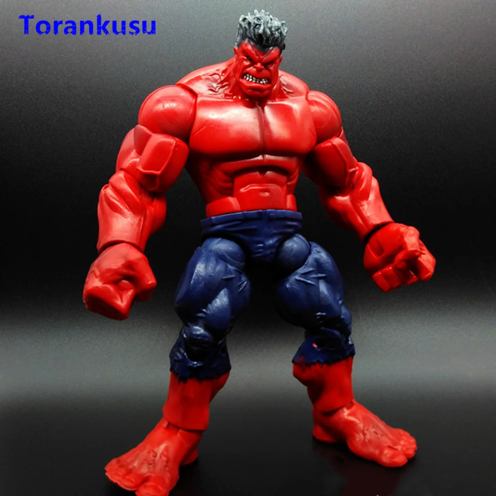 

Avengers Endgame Figure Hulk Red Hulk Action Figure Figurine PVC Hot Toys Anime Avenger Ironman Thanos Red Hulk Diorama Doll XP