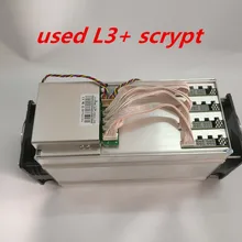 YUNHUI б/у ANTMINER L3+ LTC 504M scrypt miner LTC горная машина 504 м 800 Вт на стене лучше, чем ANTMINER L3