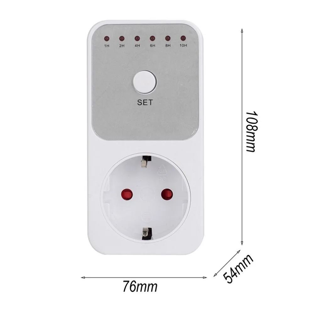 Мини светодиодный 120 В 15A 1 h-10 h таймер обратного отсчета штепсельное гнездо с переключателем Plug-in контроль времени для кухонного электрического устройства US EU AU штекер