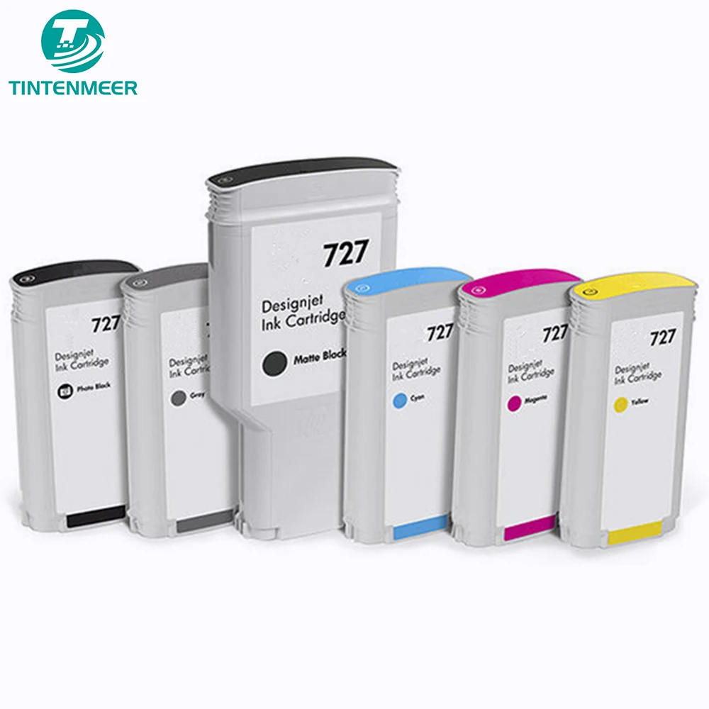 TINTENMEER Восстановленный чернильный картридж 727 совместимый для hp T920 T930 T1500 T1530 T2500