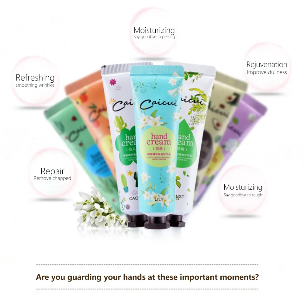 2PC Hand Cream Plant extracts Hand Lotions Nourishing Anti Aging Hand