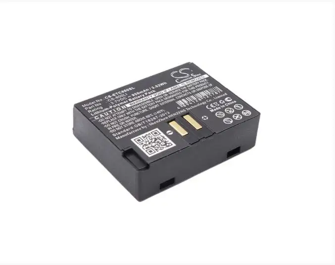 Аккумулятор Cameron Sino 950 мАч для беспроводной гарнитуры EARTEC ComStar CS-800LI