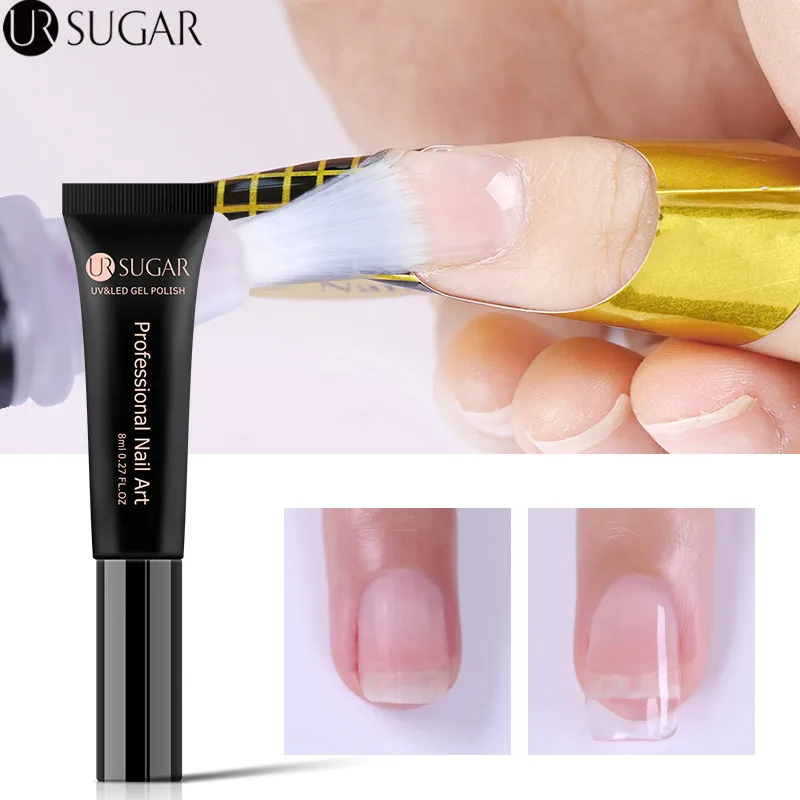 UR SUGAR Clear Pink Nude Building UV Gel for Nail 