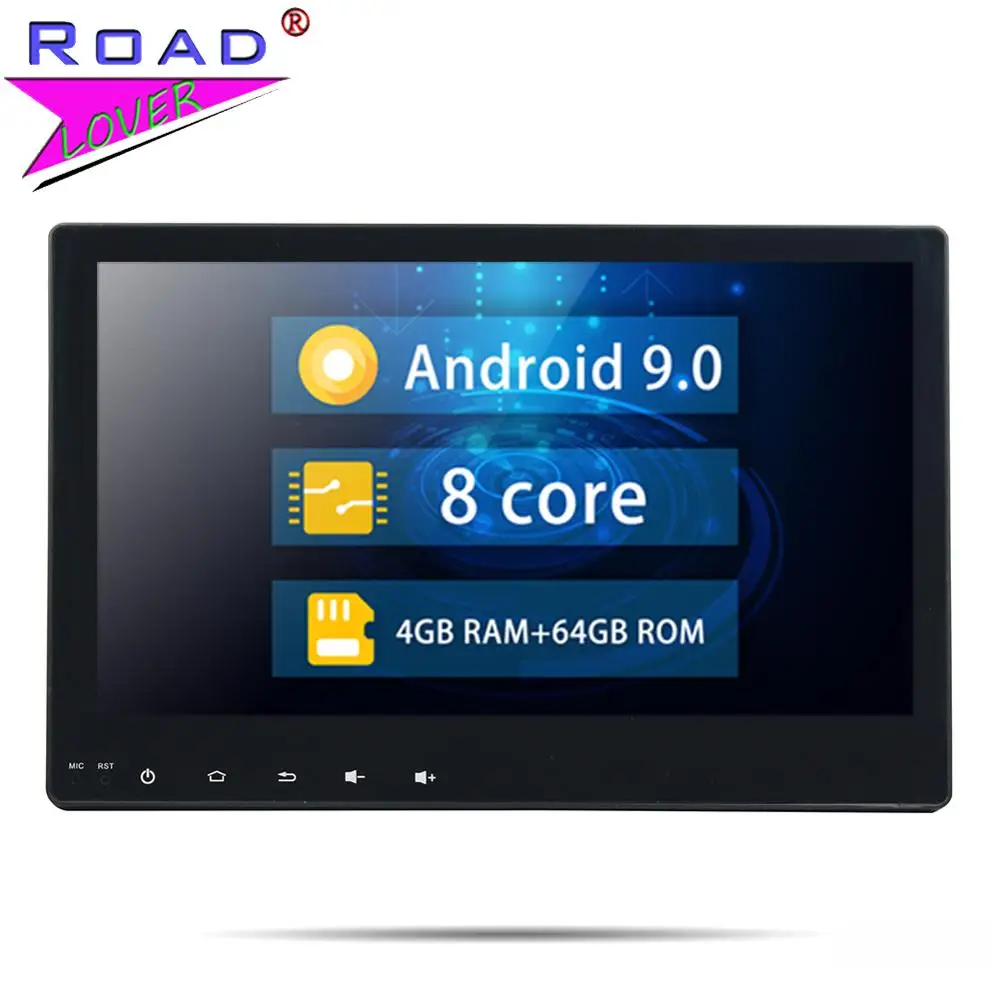 Автомагнитола Android 9,0, 8 ядер, Авторадио, мультимедийный плеер для Toyota Hilux-, стерео gps навигация, 2 Din, автомагнитола
